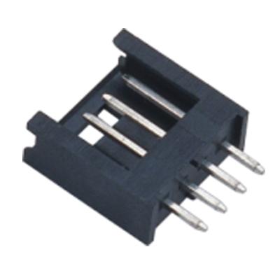 China 2.54mm Single Row Straight Board To Wire Connectors Wafer Battery Connectors for sale