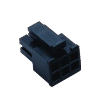 China Dual Row 3.0mm Housing Wire To Board Connector LCP black ROHS matching with WF3001-T for sale
