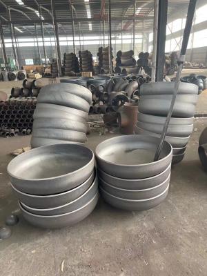 Chine Norme JIS de raccord de capuchon de tuyau en acier au carbone ASTM A106 de 12 pouces à vendre