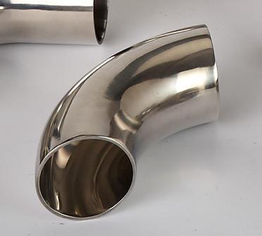 China SUS304 Long Radius Stainless Steel Elbow Short Radius Butt Welded Seamless for sale