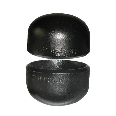China Rustproof Butt Weld Pipe Fittings Carbon Steel End Cap A234 WPB STD SCH40 for sale