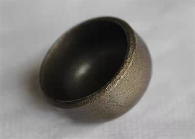 China Water Black ST20 Mild Steel End Cap 4 Inch Q195 Q345 Varnish Coated for sale