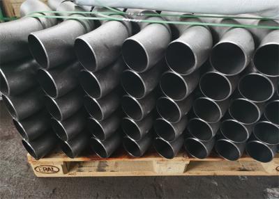 China EN10253-1 Seamless Pipe Fittings S235 P245GH P265GH Light Oiled 45 Degree Pipe Elbow for sale