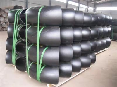 China ASME B16.9 45 Degree Long Radius Bend Butt Welded ST37 110mm for sale