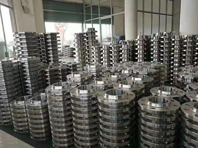 China O óleo claro anodiza a flange de aço inoxidável DN15-DN1000mm do pescoço da solda à venda