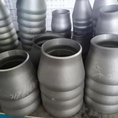 China 219*7 Carbon Steel Reducer Sch80 Seamless Concentric Sandblasting for sale