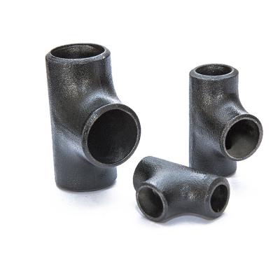 China DN15 Astm A105 Sch40 Carbon Steel Equal Tee Seamless for sale