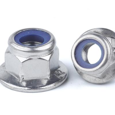 China Carbon  Steel Class 6 /8  Hex Nylon Lock Nuts for sale
