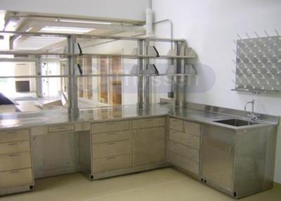 Chine Pleins meubles de laboratoire d'acier inoxydable, Cabinets faits sur commande de laboratoire de la Science d'école à vendre