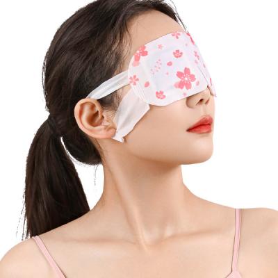 China Logotipo personalizado Máscara para ojos de vapor de menta Té verde Dormir Caliente Dormir en venta
