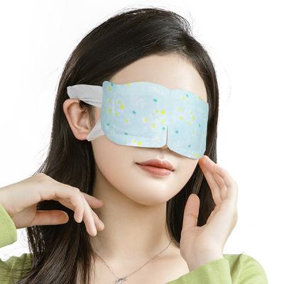 China White Heat Therapy Eye Mask Cotton Warm Moist Eye Mask No Scent For Dry Eye for sale