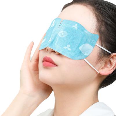 Cina Maschera per gli occhi a compressione calda Terapia del calore Maschera per gli occhi a vapore naturale Maschera di riscaldamento per gli occhi a secco in vendita