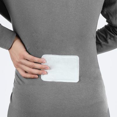China Luftaktivierte Rückenschmerzen Hitze Pflaster Schmerzen Linderung Rückenschmerzen Pads OEM zu verkaufen