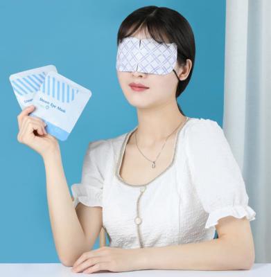 China Fadiga aliviar Terapia térmica Máscara de Olho Algodão Compressão Quente Parche Ocular à venda