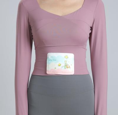China Largo 70 mm Parche de calor menstrual Terapia térmica para mujeres en período en venta