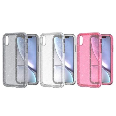 China multi color IphoneX Series Clear Phone Case Protective With Flash Dots for sale