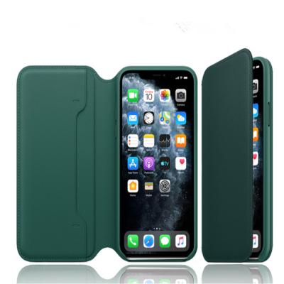China Flip Leather Iphone  11 Pro 5.4 Inches Magnetic Phone Case for sale
