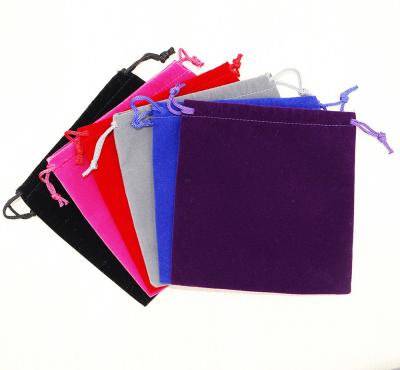 China Velvet Braid Strap 25cm Marketing Gift Bags for sale