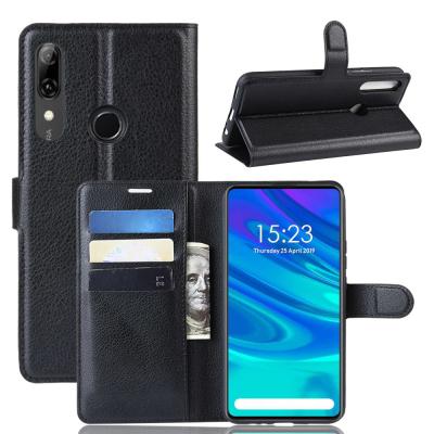 China Huawei Litchi Leather TPU Silicone Leather Flip Cases for sale