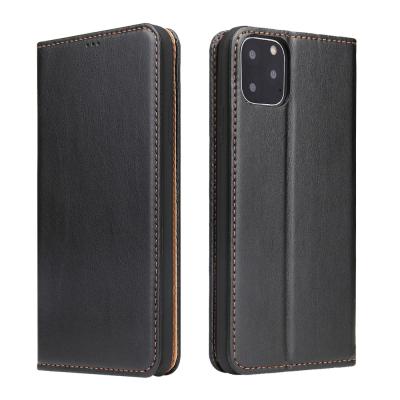 China Universal Iphone11 PU Leather Trifold Leather Flip Cases for sale