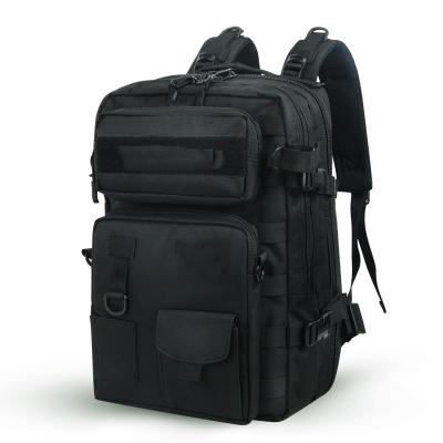 China Shoulder black military backpacks 40 L durable Camo Backpacks bags for sale