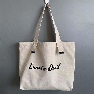 China ODM Reusable Tote Canvas Bags With Zipper Closure for sale