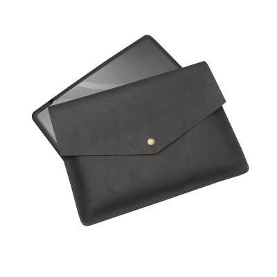 China Black Leather Tablet Protective Cases With Pop Button for sale