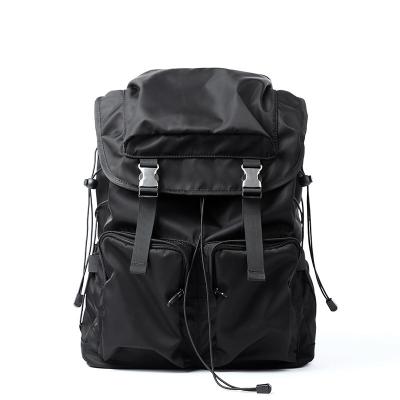 China 28L Black Nylon Backpack Travel Rucksack For Laptop for sale