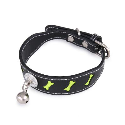 China Christmas Pet Outing Reflective Collar Manufacturers Spot Wholesale Bells Cat And Dog Collars for sale