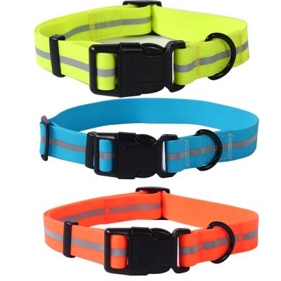 China Wholesale reflective soft PVC collar dog leash can be customized collar for sale
