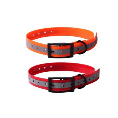 China Reflective TPU Collar Waterproof Pet Collar Rope Pet Decoration Products for sale