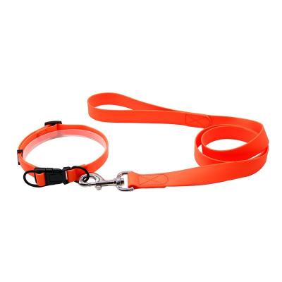 China Holiday Pet Collar PVC Waterproof Leash , Soft Adjustable Dog Collar Leash Leash for sale