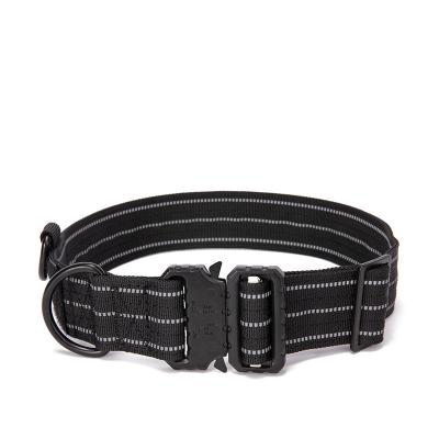 China Training Dog Walking Training Collar , Military Braided Rope Dog Collar for sale