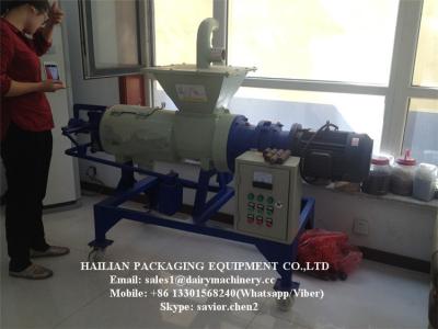 China sobressalentes da máquina de ordenha 380V/50HZ, separador líquido contínuo para o estrume da vaca à venda