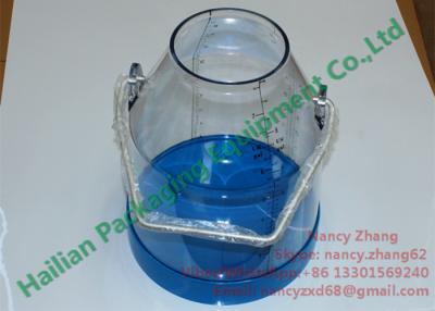 China Transparent Clear Bucket Milking Machine Parts Large Container For Milk Collecting for sale