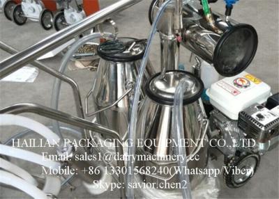 China Gasoline Milking Machine With Electric Motor / Dual Use Milking Machine for sale