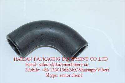 China 90 Degree Elbow Silicon Rubber Hose , Milking Machine Spares Parts for sale