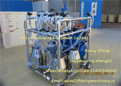 China Petrol Power Mobile Milking Machine With Electric Motor And Gasoline Engine for sale