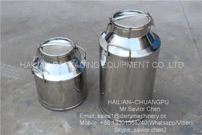 China Heat Preservation Milk Bucket Stainless Steel Milk Containers Dairy Equipment for sale