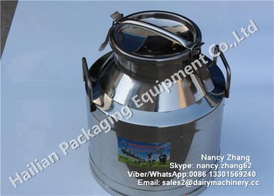China SS Milk Bucket Series , Double Stainless Steel Milk Can Heat Insulation Barrels for sale
