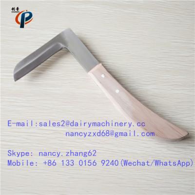 China Cattle Hoof Trimming Right Handle Sheep Sharp Knife Hoof Cutter Farrier Tool for sale