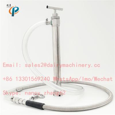 China Animal Care Cow Drencher Pneumatic Cylinder Stomach Pump System With Nose Clip for sale