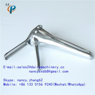 China Vaginal examination,Cow Vaginal Speculum, Duckbill shape of a two-bladed speculum , vaginal speculum for sale