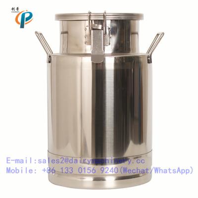 China Dairy milk can for bar , stainless steel milk can with lid, 10 litre milk container with handle for sale