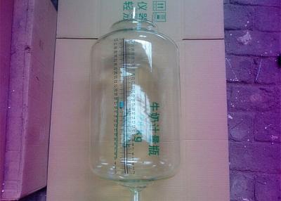 China 32L Delavel Type High Borosilicate Glass Milk Meters For Cow Milking Parlor for sale