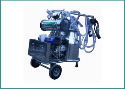 China Pail Portable Diesel / Petrol Motor Mobile Milking Machine With Westifilia Milking Liner for sale