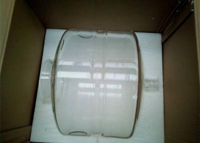 China 50L Glass Milk Jar For Recording Milk , High Borosilicate Glass Milk Meter for sale