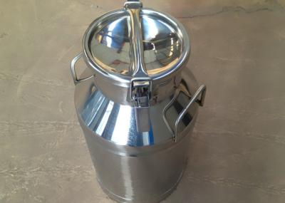 China Stainless Steel Liquid Storage Tanks / Milk Cans / Milk Bottles , FDA Certificate Approved for sale
