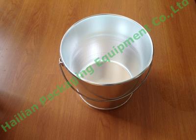 China 5 Litre Aluminum Milking Bucket without Cover / with FDA Certificate for sale