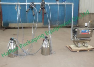 China Twin Buckets Pail Automatic sheep milking machine for Dairy for sale